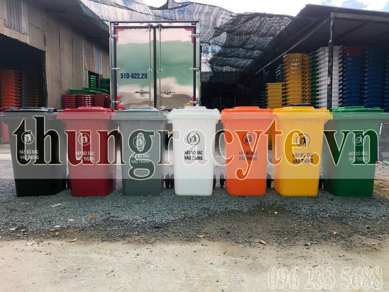 Thùng Rác Công Cộng 240L HDPE Bền Đẹp, Giá Tốt 2026