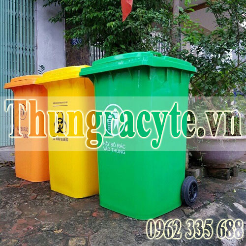Thùng rác nhựa 240L